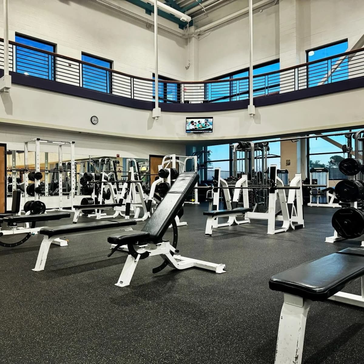 HealthPlex fitness center interior